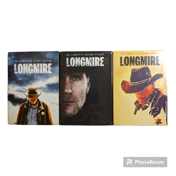 Longmire DVD Seasons 1, 2 & 3 First Season Used, Seasons 2 & 3 New & Sealed - Picture 1 of 9